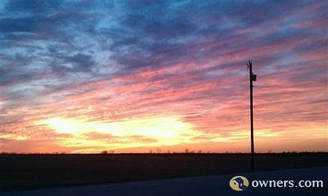 Beautiful sunsets from the porches