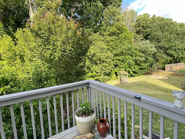 View from the deck
