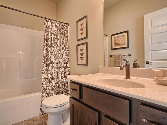 These interior pictures are representative of this model plan