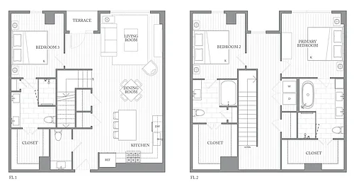 Floor plan 3A