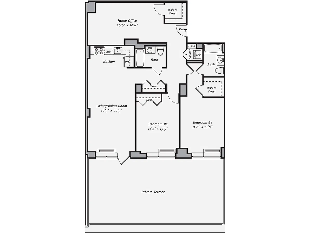 Floor plan B7