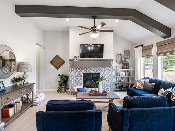 Great room with natural light