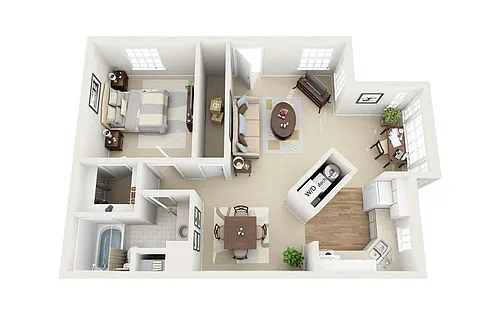 Floor plan Amelia