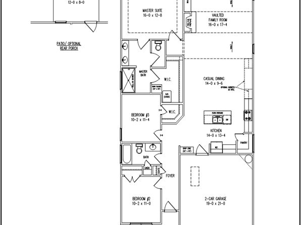 Ocracoke Plan, Greenside Manors at Brick Landing Plantation