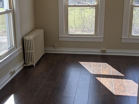 Living Room with new wood flooring