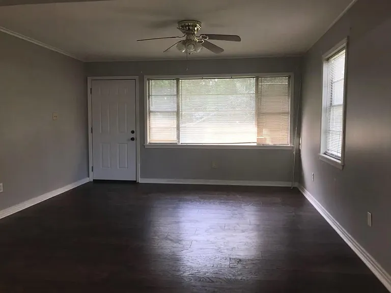 Before new paint and floors