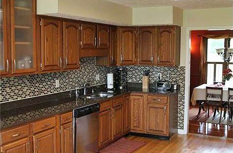 Kitchen with stainless appliances