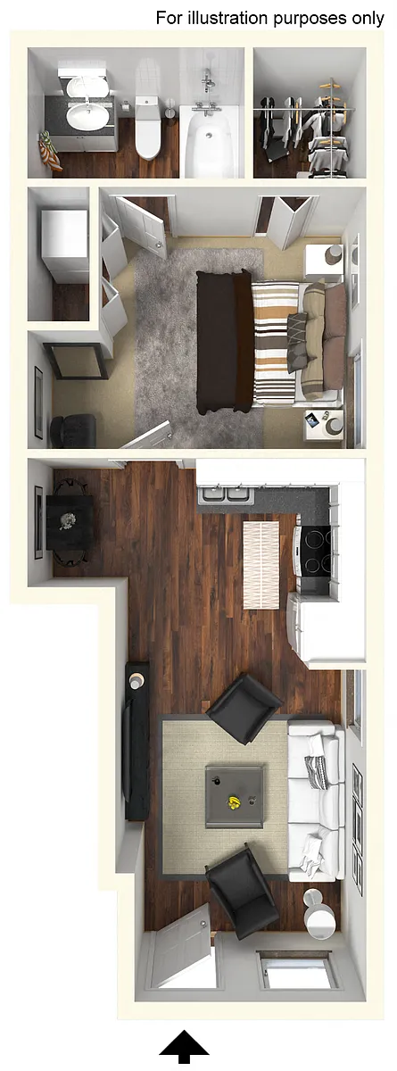 Floor plan 0 (Studio)