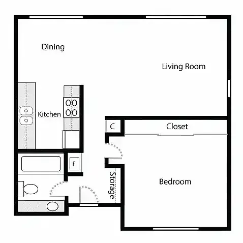 Floor plan The Harmony