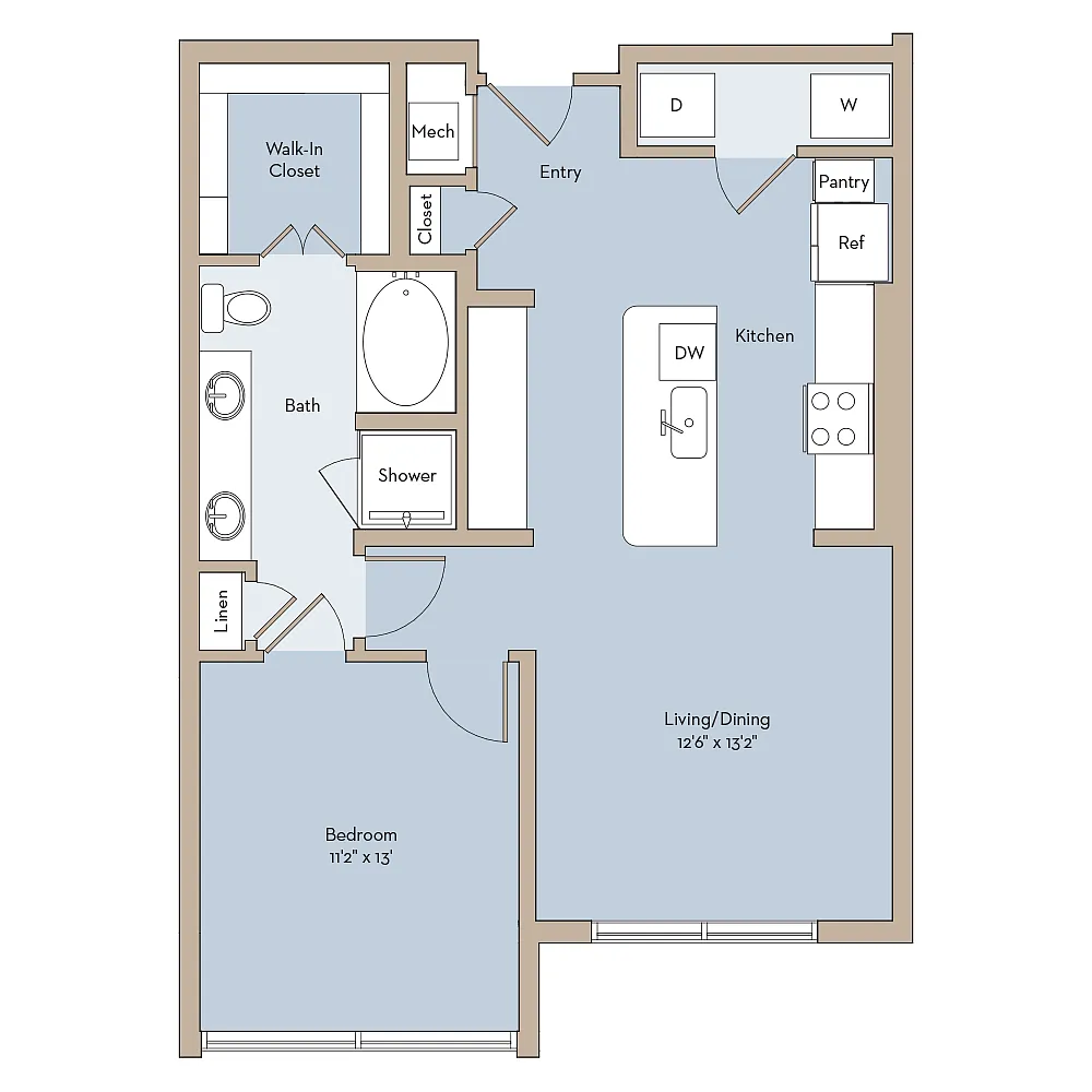 Floor plan Live Oak A