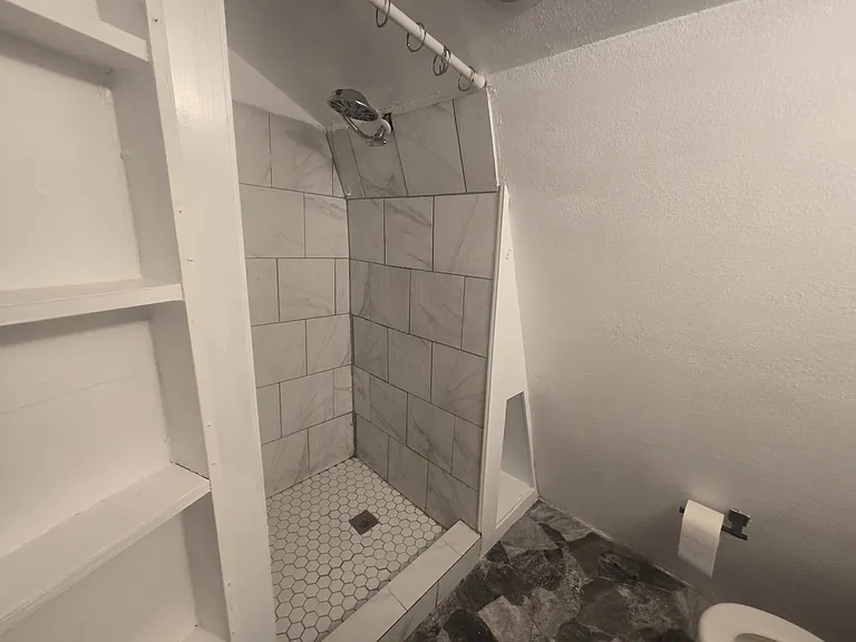 walk in shower