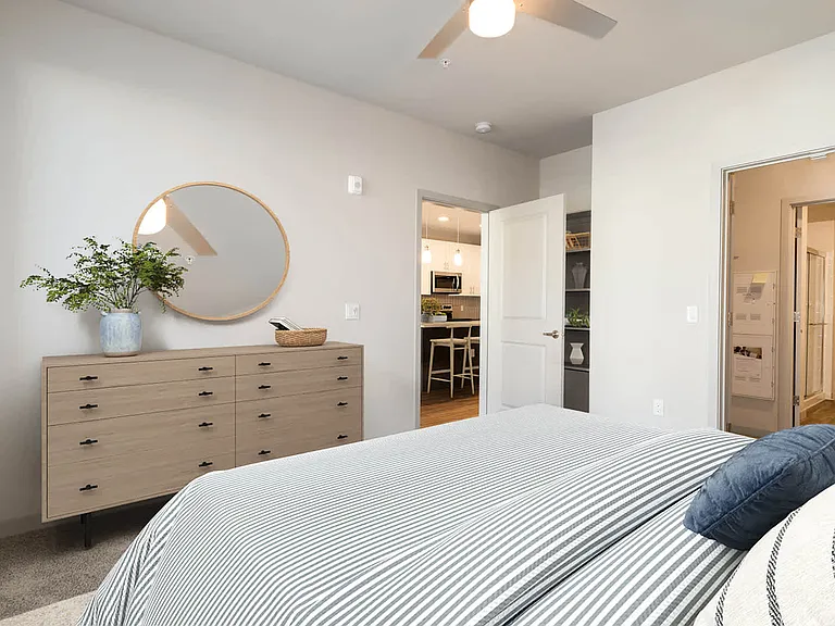 Carpeted Bedroom