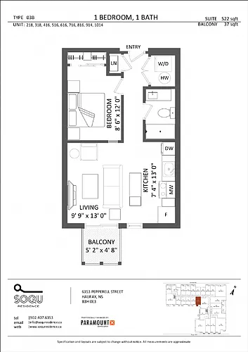 Floor plan 218