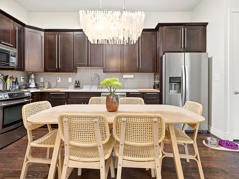 Spacious Dining Area Adjacent to Kitchen