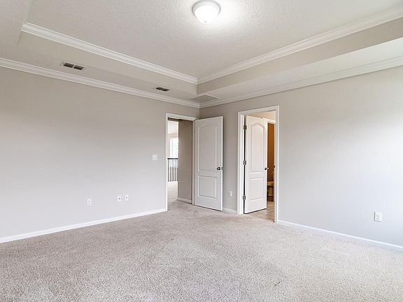 MASTER BEDROOM WITH TRAY CEILING