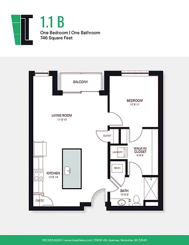 Floor plan 11B