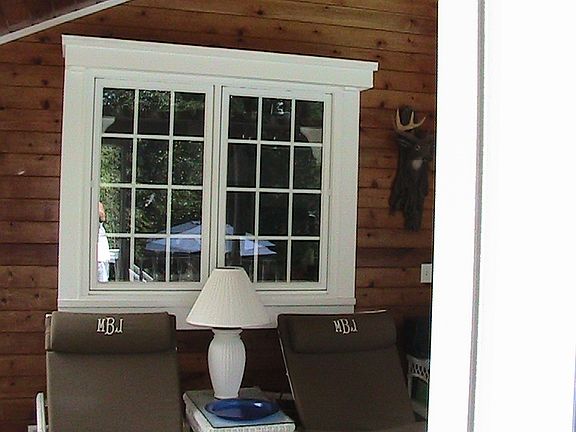 Screened in sunroom 