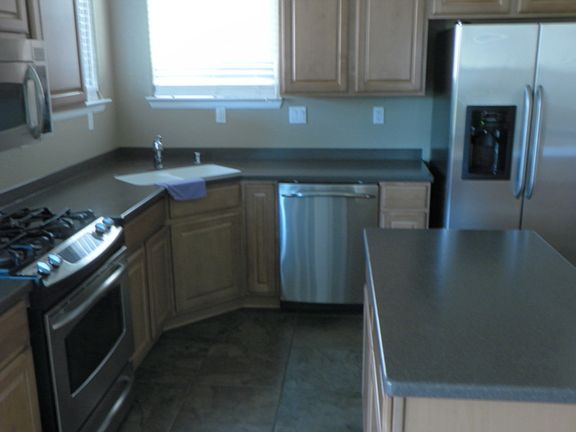 Kitchen and Island