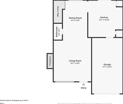3 bed, 2.5 bath, 1468 sqft, $1,695 — Photo 3