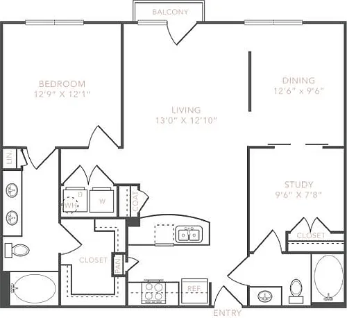 Floor plan A11