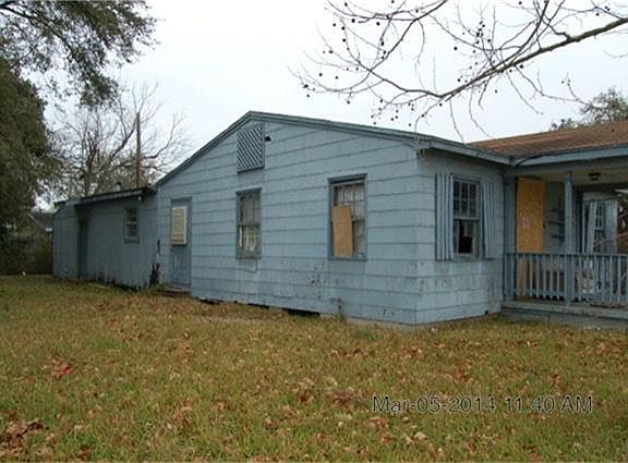 Left side of home