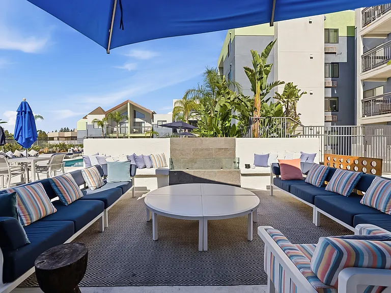Enjoy lounging areas and serene outdoor ambiance
