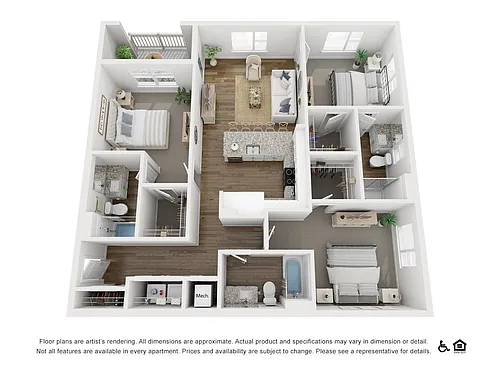 Floor plan C1