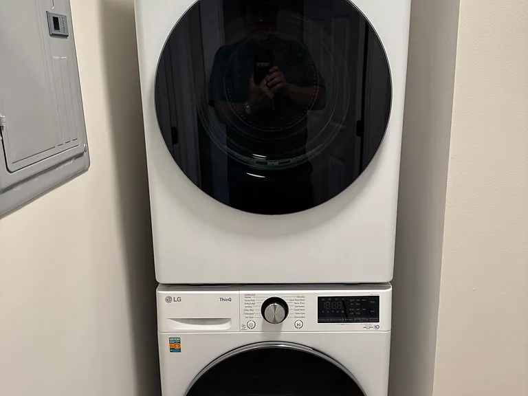 front loader in unit washer dryer