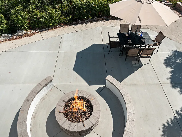 Peaceful backyard escape.