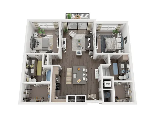 Floor plan B1 - Bennet
