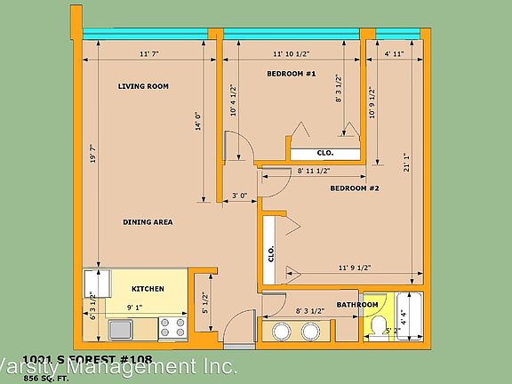 3rd image of 1001 South Frst APT 330