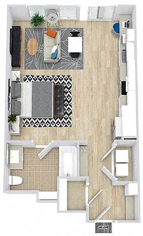 Floor plan Aubrac