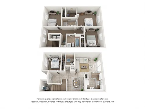 Floor plan TH4