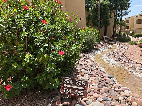 View of stream and Condominium unit is 124