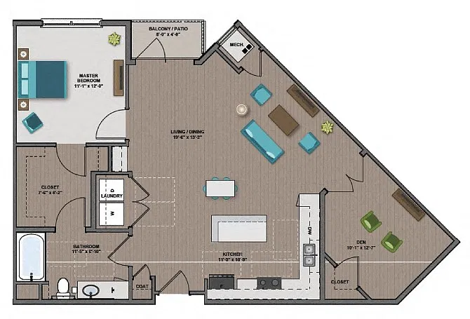 Floor plan DODGE
