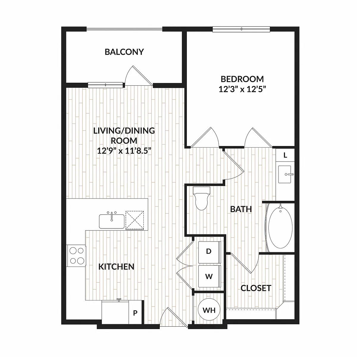 Floor plan A4.3 ANSI