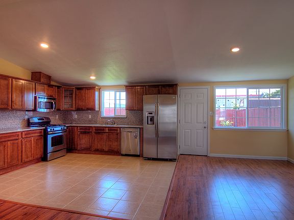 Open Kitchen and Dining Area