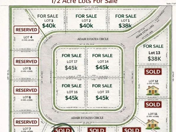 576 Adair Estates Cir, Adair, OK 74330