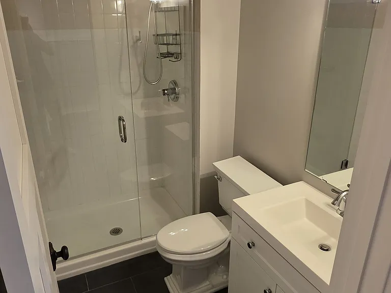 Basement bathroom