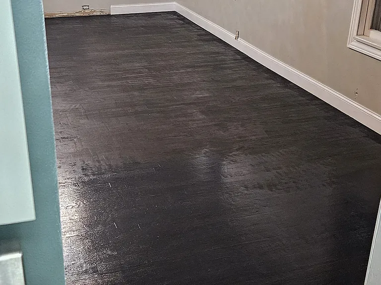 Refinish hardwood floors