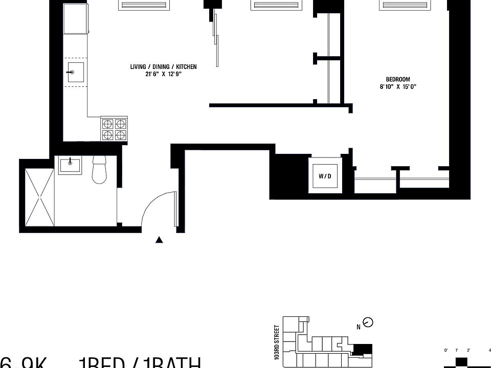 2nd image of 300 E 103rd St Unit 6K