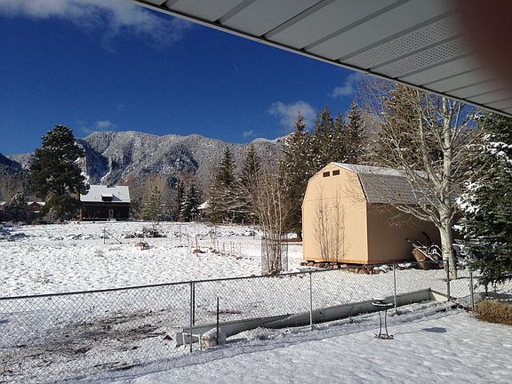 back lot and mountain view