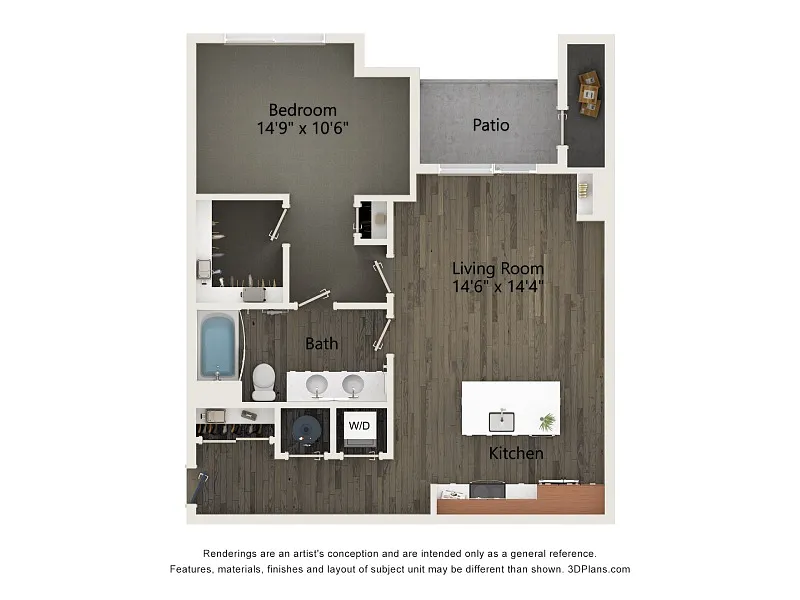 Floor plan A1A