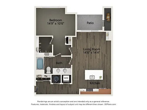 Floor plan A1A