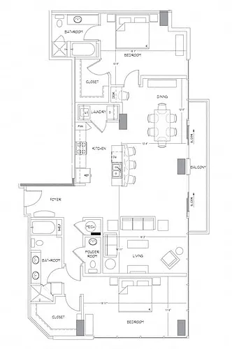 Floor plan B13