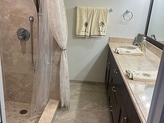 Master Bath with double sink