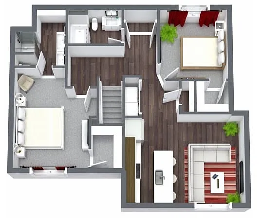 Floor plan Chalet