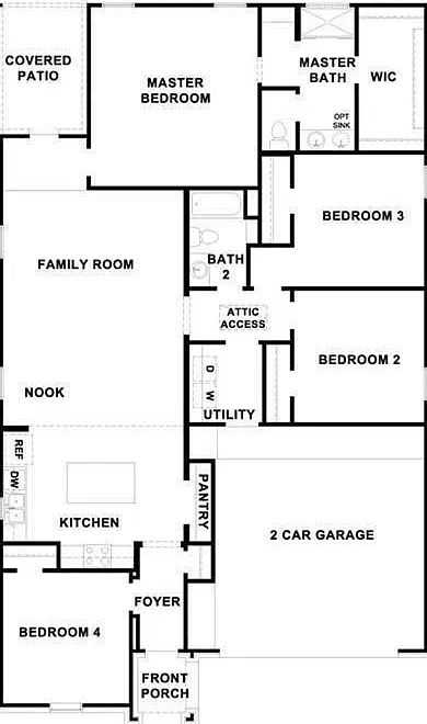 4 bed, 2.0 bath, 1858 sqft, $2,150 — Photo 2