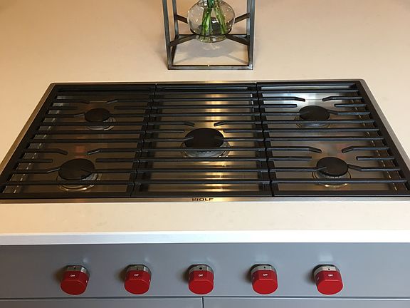 Wolf cooktop