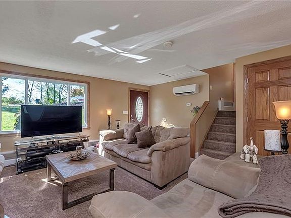 Oversized window brings in plenty of natural light.